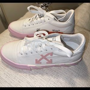 Off White Tennis Shoes, Size 38, Brand New Never Worn